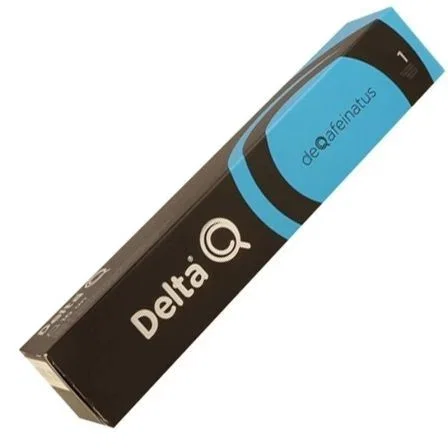 Delta Cápsula DeCafeinatus para Cafeteras Delta Caja de 10